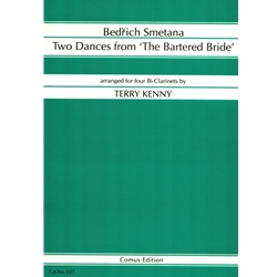 2 Dances from ‘The Bartered Bride’ - Clarinet Quartet