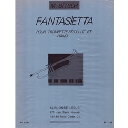 Fantasietta - Trumpet in B-flat or C and Piano