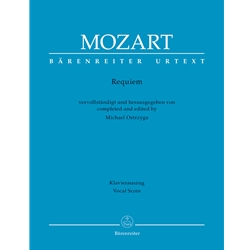 Requiem (Ostrzyga Completion) - Vocal Score