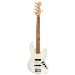 Fender 5-String Player Jazz Bass® V, Pau Ferro Fingerboard, Polar White