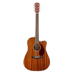 Fender CD-140SCE Dreadnought A/E Guitar with Case - All-Mahogany