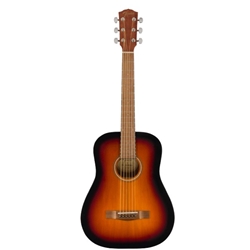 Fender FA-15 3/4 Scale Steel String Acoustic Guitar with Gig Bag - Sunburst
