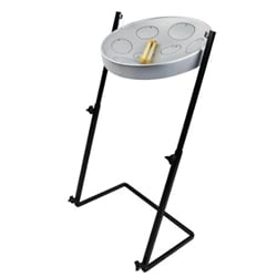 Jumbie Jam Steel Drum Ready-to-Play Kits with Metal Z-Floor Stand - Various Colors