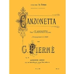 Canzonetta - Clarinet and Piano