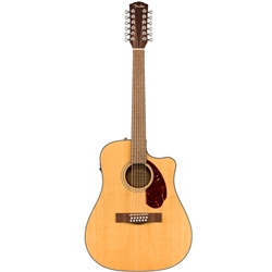 Fender CD-140SCE 12-String Acoustic Guitar w/ Case - Natural