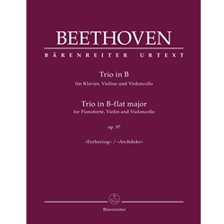 Trio in B-flat Major, Op. 97 - Violin, Cello, and Piano