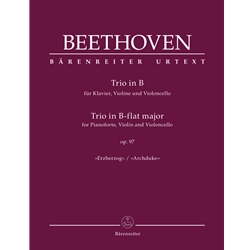 Trio in B-flat Major, Op. 97 - Violin, Cello, and Piano
