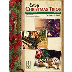 Easy Christmas Trios, Vol. 1 - 1 Piano 6 Hands