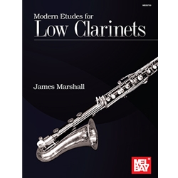 Modern Etudes for Low Clarinets
