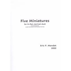 5 Miniatures - Clarinet Duet