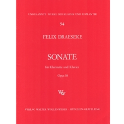 Sonata, Op. 38 - Clarinet and Piano