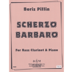 Scherzo Barbaro - Bass Clarinet and Piano