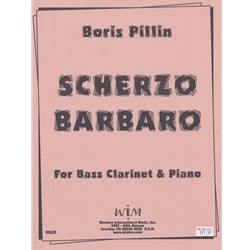 Scherzo Barbaro - Bass Clarinet and Piano