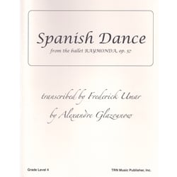 Spanish Dance from the Ballet Raymonda, Op. 57 - Concert Band