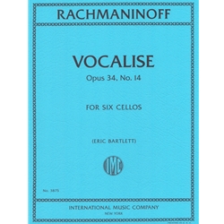 Vocalise, Op. 34, No. 14 - Cello Sextet