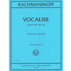 Vocalise, Op. 34, No. 14 - Cello Sextet