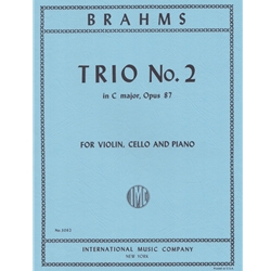 Trio No. 2 in C Major, Op. 87 - Violin, Cello, and Piano