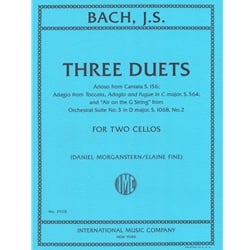 3 Duets: S.1068, S.564, S.156 - Cello Duet