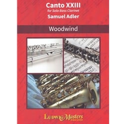 Canto XXIII - Bass Clarinet Unaccompanied