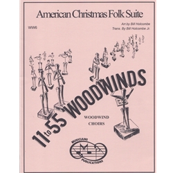 American Christmas Folk Suite - Woodwind Choir