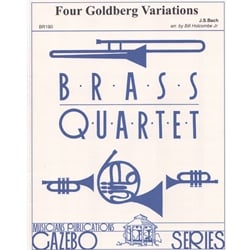 4 Goldberg Variations - Brass Quartet
