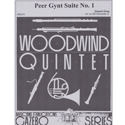Peer Gynt Suite No. 1 - Woodwind Quintet