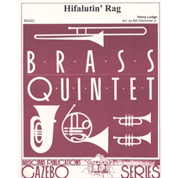 Hifalutin' Rag - Brass Quintet