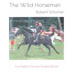 Wild Horseman, The - Mallet Trio and Temple Blocks