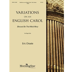 Variations on an English Carol - Organ