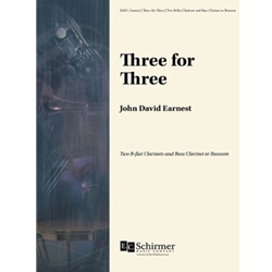 3 for 3 - Clarinet Trio