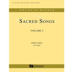 Sacred Songs, Volume 2 - High Voice and Organ