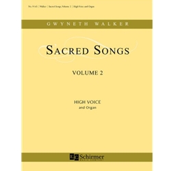 Sacred Songs, Vol. 2 - High Voice and Organ