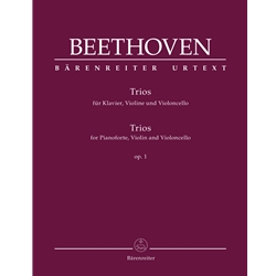 Trios, Op. 1 - Violin, Cello, and Piano