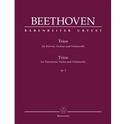 Trios, Op. 1 - Violin, Cello, and Piano