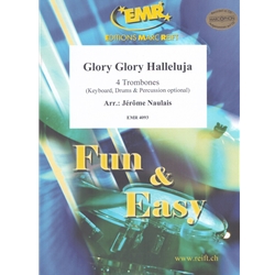 Glory Glory Halleluja - Trombone Quartet (with Opt. Keyboard & Percussion)