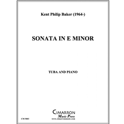 Sonata in E Minor - Tuba and Piano