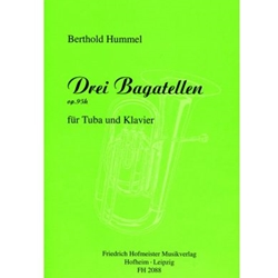 Drei Bagatellen (3 Bagatelles) - Tuba and Piano