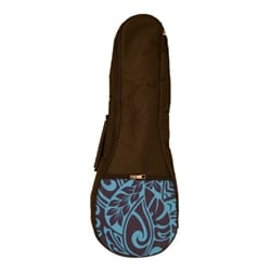 Kala Blue Tribal Hawaiian Accent Bag for Soprano Ukulele