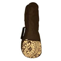 Kala Cream Tribal Hawaiian Accent Bag for Soprano Ukulele