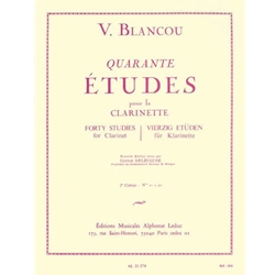 40 Studies, Vol. 2 - Clarinet