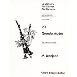 20 Grand Etudes - Clarinet