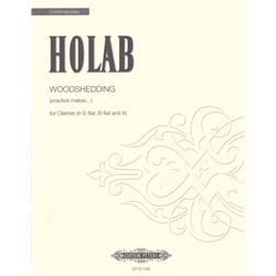 Woodshedding (Practice Makes...) - Clarinet Unaccompanied