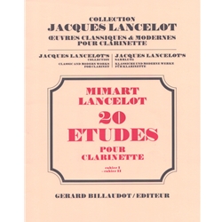 20 Etudes, Book 2 - Clarinet