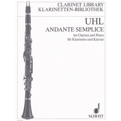 Andante Semplice - Clarinet and Piano