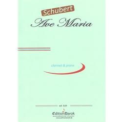 Ave Maria - Clarinet and Piano