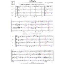 10 Noels - Trumpet Quartet