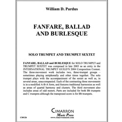Fanfare, Ballad and Burlesque - Solo Trumpet with Trumpet Ensemble