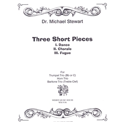 3 Short Pieces - Trumpet Trio