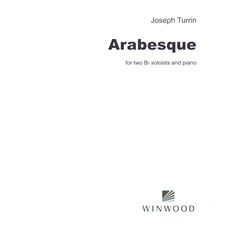 Arabesque - Trumpet Duet (or other B-f Instruments) and Piano