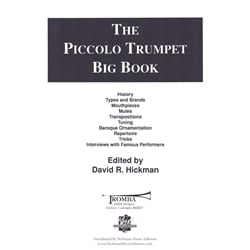 Piccolo Trumpet Big Book - Piccolo Trumpet Method
